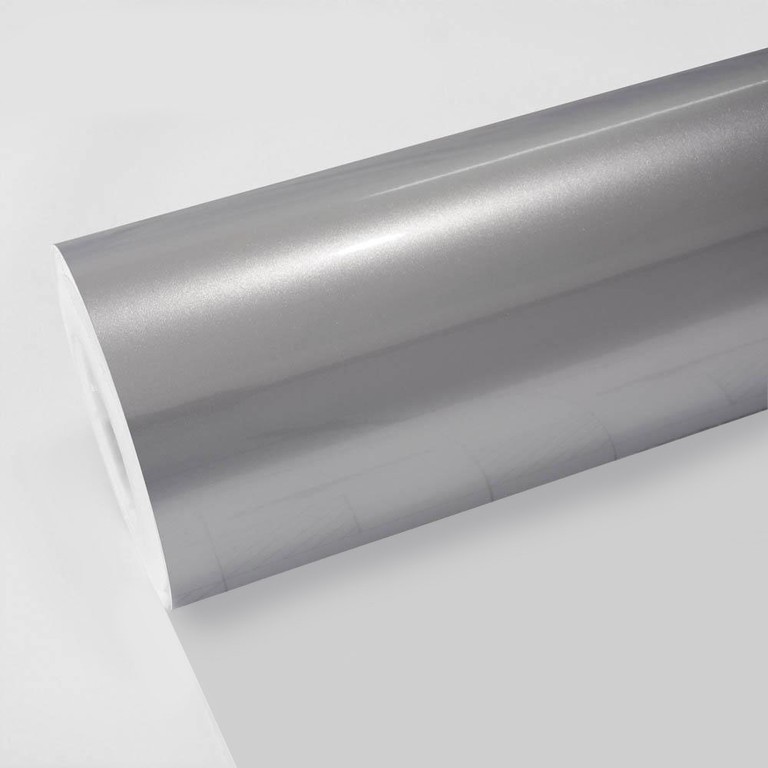 Βινύλιο Glossy Aurora Silver 1,50x18m