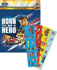 Άλμπουμ αυτοκολλήτων με 50 αυτοκόλλητα Paw Patrol the movie (774-00691)