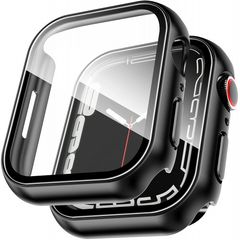 Θήκη PC Full Screen Protector Apple Watch Series 4/5/6/SE (44mm) Black