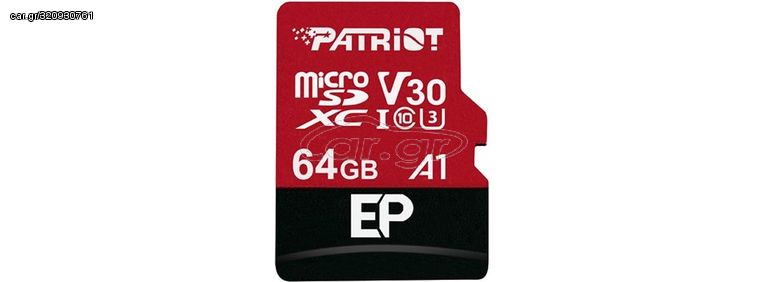 Patriot Memory PEF64GEP31MCX memory card 64 GB MicroSDXC Class 10