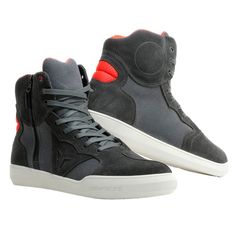 ΜΠΟΤΑΚΙΑ DAINESE METROPOLIS D-WP SHOES (Carbon/Fluo-Red)