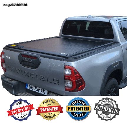 ΚΑΠΑΚΙ ΚΑΡΟΤΣΑΣ ΡΟΛΟ ΑΛΟΥΜΙΝΙΟΥ TEK 2 MAX 9080 ROLL TOYOTA HILUX REVO 2016+&HILUX 2021+