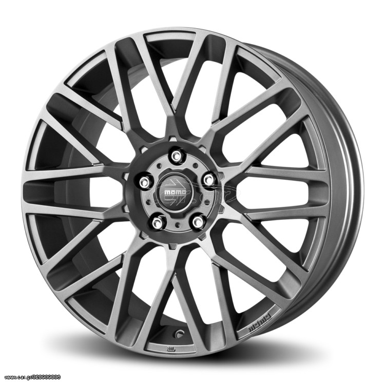 TSOULKAS TYRES MOMO RENENGE 17' 5X112 5X120 MATT ANTRACITE/ BLACK