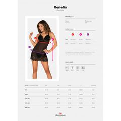 Obsessive Renelia See-through Babydoll-thumb-2