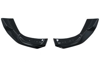 Rear Bumper Side Splitters Fins suitable for Mercedes A-CLASS Hatchback W177 (2018-up) Piano Black