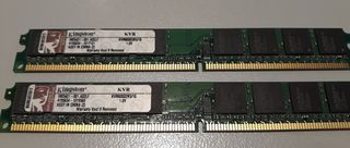 ΜΝΗΜΕΣ KINGSTON KVR800D2N5K2/4G KIT OF 2 DDR2 SDRAM PC6400  800MHz