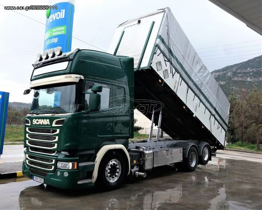 Ανατροπή Scania 2015 R580 EURO6 4,70 ΜΕΤΑΞΟΝΙΟ