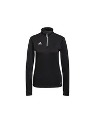 Adidas Entrada 22 Γυναικεία Μπλούζα Μακρυμάνικη με Φερμουάρ Μαύρη H57541