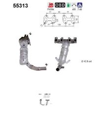 ΚΑΤΑΛΥΤΗΣ FIAT PANDA 1.2 2003-  ΚΑΡΑΛΟΙΖΟΣ exhaust 