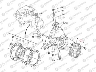 Πλακάκι τροχού 4X4 DT Kubota: 66711-56431-thumb-1