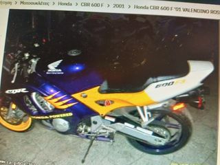 Honda CBR 600 F 2001 CBR600 F3 valentino Rossy