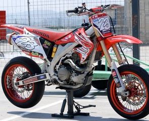 HONDA CRF450R 2005 SUPER MOTARD FCR41 ΜΟΝΟ ΑΝΤΑΛΛΑΚΤΙΚΑ ΟΧΙ ΟΛΟΚΛΗΡΟ