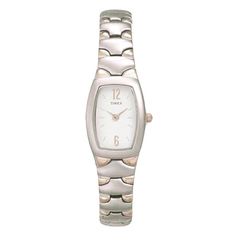 Timex, Women's Watch, Silver / Gold Steel Bracelet T2D201