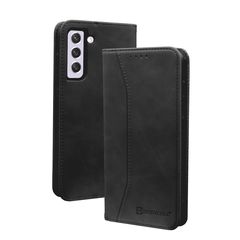 Bodycell Bodycell Book Case Pu Leather For Samsung Galaxy S21 FE - Black (04-00341)