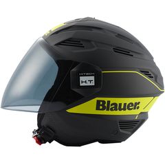 Κράνος Jet Blauer H.T. Brat H119 Black Matt-Yellow