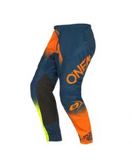 Oneal Element Racewear V.22 MX Παντελόνι Blue/Orange/Neon Yellow