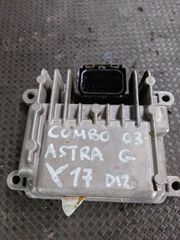ΕΓΚΕΦΑΛΟΣ  ΑΝΤΛΙΑΣ ΠΕΤΡΕΛΑΙΟΥ ASTRA G COMBO  Y17 D Ti
