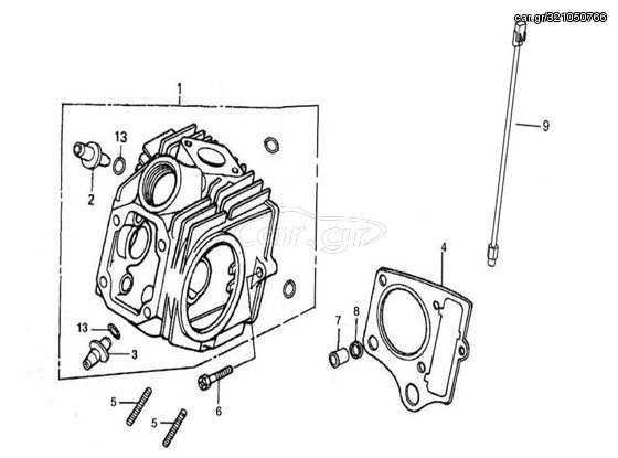 ΤΣΙΜΟΥΧΑ Ο-RING EG001-50023