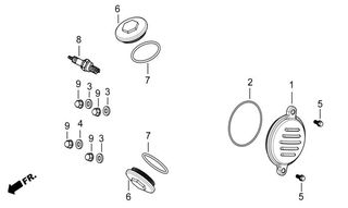 ΦΛΑΝΤΖΑ ΚΕΦΑΛΗΣ ΔΕΞΙΑ EF001-50023E-K