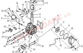 ΤΣΙΜΟΥΧΑ O-RING ΤΑΠΑΣ ΒΑΛΒΙΔΩΝ 91302-H6B-900