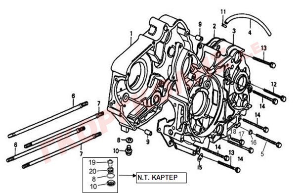 ΚΑΡΤΕΡ ΑΡΙΣΤΕΡΟ EI001-53201