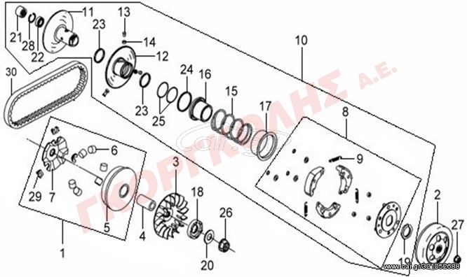 ΑΜΠΡΑΓΙΑΖ ΠΛΗΡΕΣ ΧΩΡΙΣ ΚΑΜΠΑΝΑ 23010-A3L-000