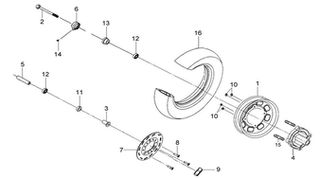 ΑΤΕΡΜΟΝΑΣ ΚΟΝΤΕΡ 44800-KBN-900-SG