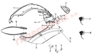 ΒΑΣΗ ΣΤΗΡΙΞΗΣ ΠΙΝΑΚΙΔΟΣ ΕΞΩΤΕΡΙΚΗ 84701-A8D-000