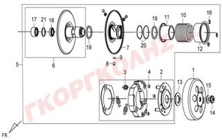 ΑΜΠΡΑΓΙΑΖ ΠΛΗΡΕΣ ΧΩΡΙΣ ΚΑΜΠΑΝΑ 23010-F6A-000