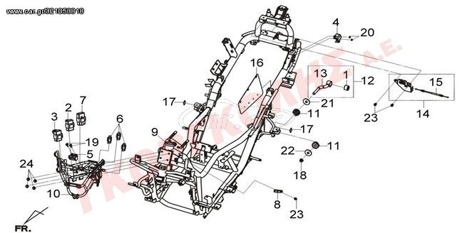 ΒΑΣΗ ΕΜΠΡΟΣΘΙΑΣ ΠΟΔΙΑΣ 50315-L3A-000