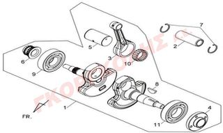 ΡΟΥΛΕΜΑΝ ΣΤΡΟΦΑΛΟΥ ΑΡΙΣΤΕΡΟ CSB207JR2CS08 91005-BAA-000