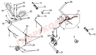 ΔΑΓΚΑΝΑ ΟΠΙΣΘΙΑ ΠΛΗΡΗΣ ΚΟΚΚΙΝΗ 43100-HEN-010-RY