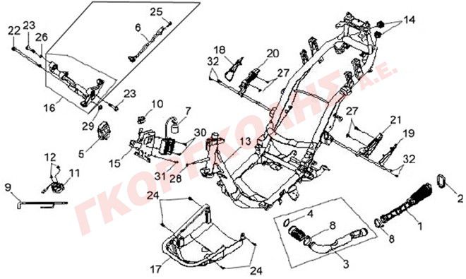 ΒΑΣΗ ΕΜΠΡΟΣΘΙΑΣ ΠΟΔΙΑΣ 50315-VS2-000