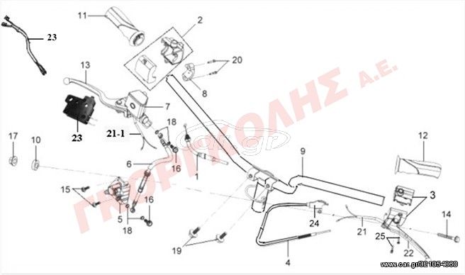 ΧΕΙΡΟΛΑΒΗ ΓΚΑΖΙΟΥ ΚΑΦΕ 53140-A7A-702-AJ