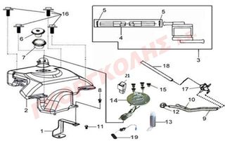 ΤΡΟΜΠΑ ΒΕΝΖΙΝΗΣ 16700-HGC-010