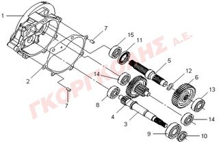 ΚΑΡΤΕΡ ΔΙΑΦΟΡΙΚΟΥ 21200-HEN-000-SN