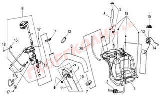 ΦΛΟΤΕΡ ΒΕΝΖΙΝΗΣ 37800-VS1-100
