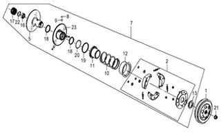 ΤΣΙΜΟΥΧΑ O'ring 39.8x2,2 91302-PA9-003