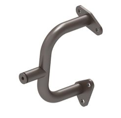 ΒΑΣΗ ΜΠΑΡΑΣ ΠΡΟΣΤΑΤΕΥΤΙΚΗ ΔΕΞΙΑ (titanium matte) 1141200-054035