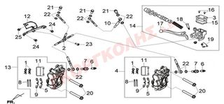 ΣΩΛΗΝΑΣ ΕΜΠΡΟΣΘΙΟΥ ΦΡΕΝΟΥ 43315-L4C-000