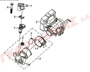 ΣΩΜΑ ΨΕΚΑΣΜΟΥ 1640A-X81-000