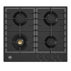 Εστία αερίου P60 4L MOD NE Bertazzoni