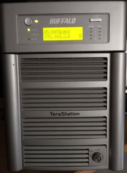 NAS 4 TB BUFFALO TERASTATION HS-DHTGL-R5 