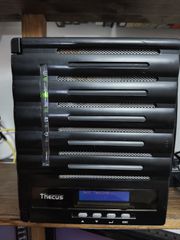 NAS THECUS 5 ΘΕΣΕΩΝ ΜΕ 5X1TB ΔΙΣΚΟΥΣ
