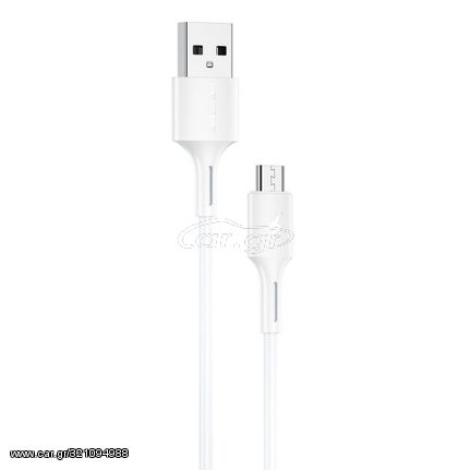 WK Design YouPin cable USB - micro USB 3A 1m white (WDC-136m)