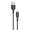WK Design YouPin cable USB - micro USB 3A 1m black (WDC-136m)-thumb-0