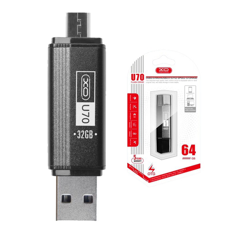 Xo 64GB U70 Otg Micro Usb 2.0