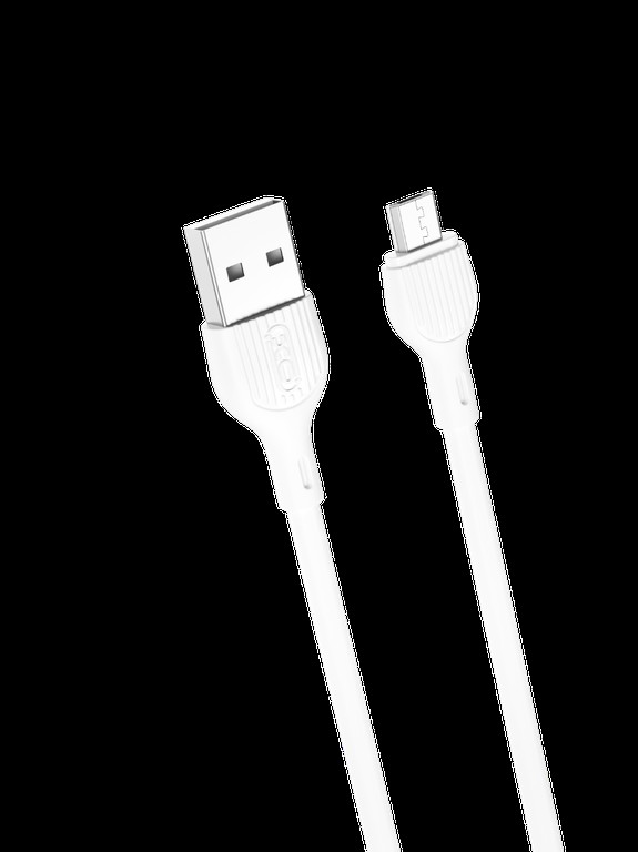 Xo NB200 2.4A Usb Cable Micro 1M White
