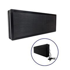 GLOBOSTAR® DISPLAY 90321 Κυλιόμενη Ψηφιακή Επιγραφή P10 Διπλής Όψης LED AC 220-240V Αδιάβροχο IP65 Κόκκινο - WiFi Control μέσω FK APP - Αισθητήρας Θερμοκρασίας & Υγρασίας - Μ104 x Π12 x Υ40cm - 2 Χρόν