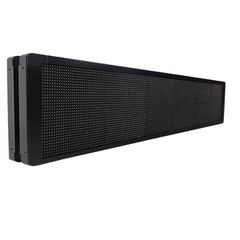GLOBOSTAR® DISPLAY 90330 Κυλιόμενη Ψηφιακή Επιγραφή P10 Διπλής Όψης LED AC 220-240V Αδιάβροχο IP65 Ψυχρό Λευκό 6000K - WiFi Control μέσω FK APP - Αισθητήρας Θερμοκρασίας & Υγρασίας - Μ168 x Π12 x Υ40c